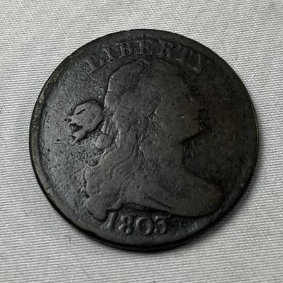 1803 One Cent US Coin