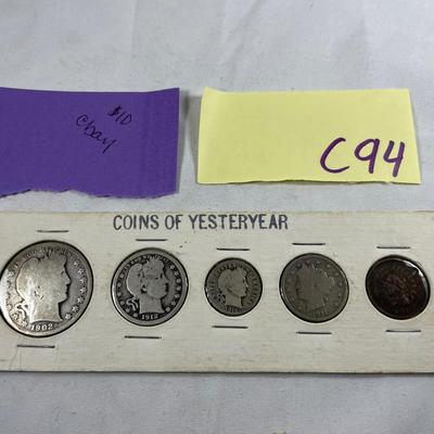 Antique “Coins Of Yesteryear”