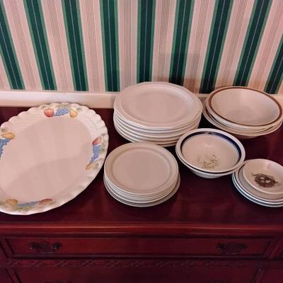 Lot Of Misc. Dishes