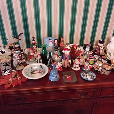 Large Lot Of Small Seasonal Decorations