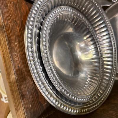 Wilton Flutes & Pearls Pewter
