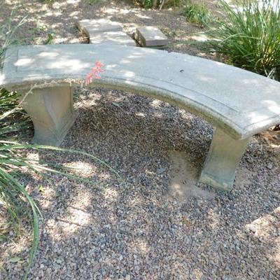 Concrete Bench, 3 available