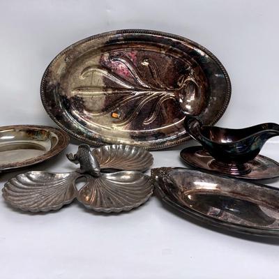 “Gorham,” “Pewtarex” Serving Dishes, and More  