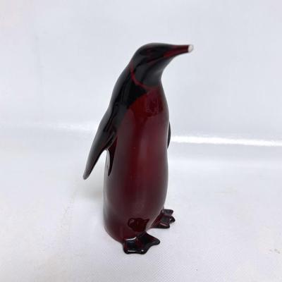 “Royal Doulton Flambé” Penguin 