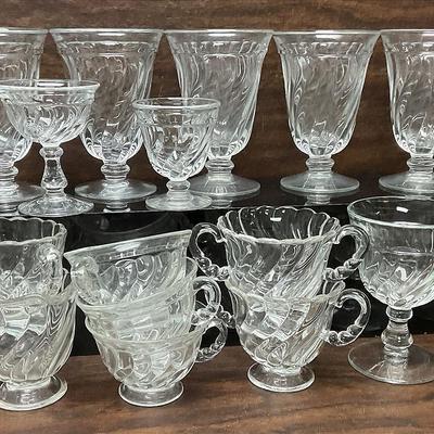 Swirl Patterned Sherbet Glasses & So Much More