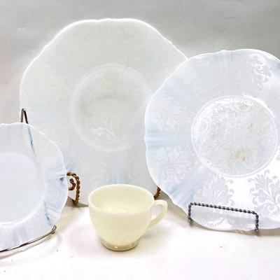 Vintage “Macbeth-Evan’s” Monax Depression Glass 