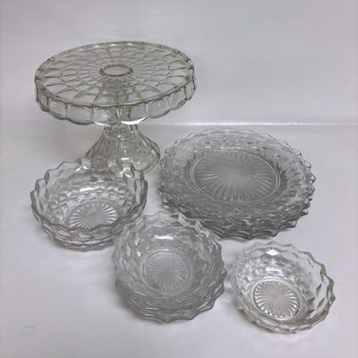 “American Glass” and Other Assorted Glassware 