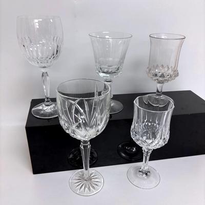Assorted Crystal Glasses #4