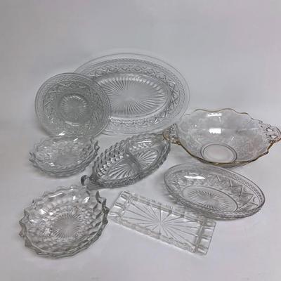 “Cambridge,” “Imperial Glass,” and Other Assorted Glassware 