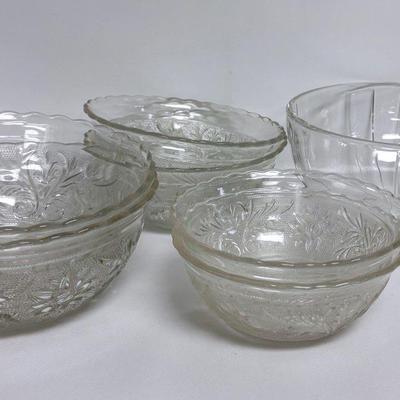 “Anchor Hocking” Glass Sandwich Bowls and More 