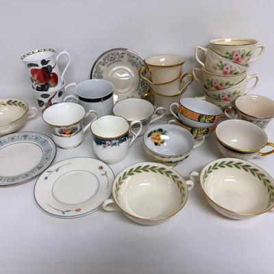 “Lenox,” “Noritake,” “Lefton,” and Other Assorted China
