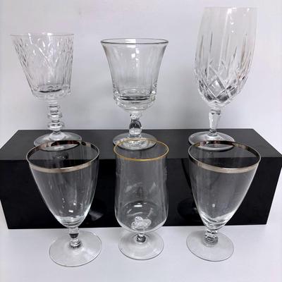 Assorted Crystal Glasses #5
