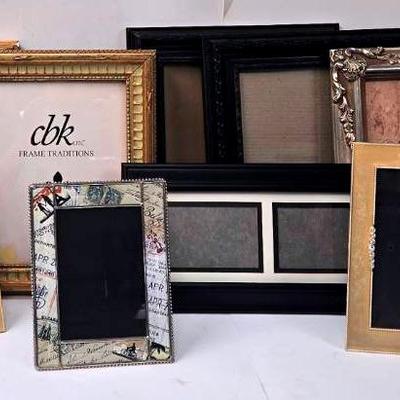 Assortment of Picture Frames "CBK" & Others