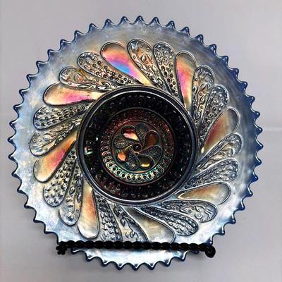 Antique “Dugan Carnival” Decor Plate 