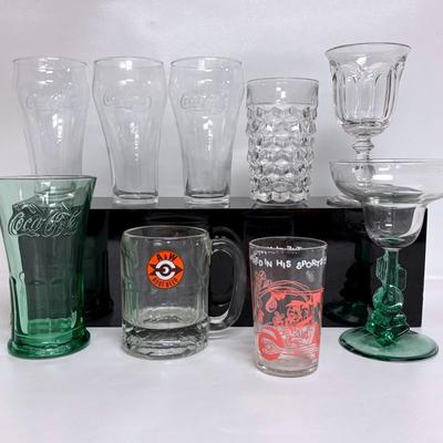 “Crystal D’Arques,” Vintage Coca-Cola Glasses, and More 