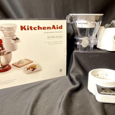KitchenAid Mixer Sifter and Scale Attachments