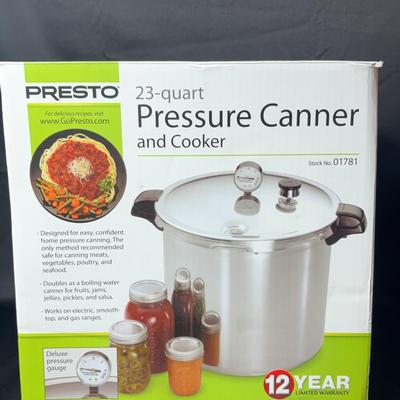 Presto 23QT Pressure Canner And Cooker 