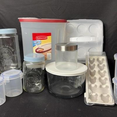 Rubbermaid, Golden Harvest & Anchor Containers 