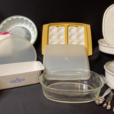 Retro Tupperware And Corningware