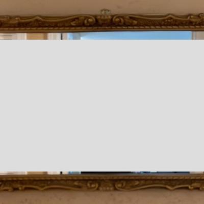 Gold Frame Wall Mirror 