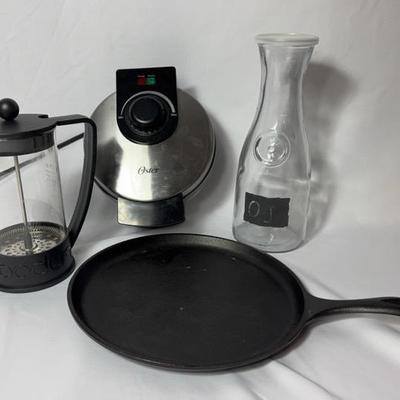 Let’s Make Breakfast! Skillet and Coffee Press