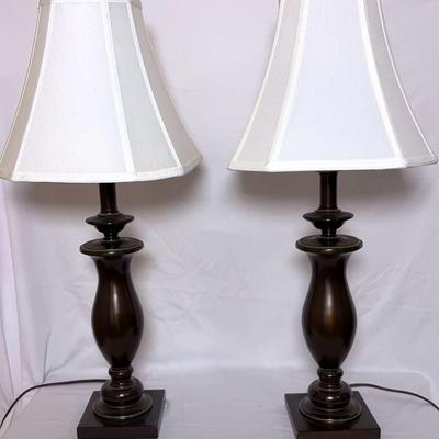 Pair Of Stiffel Lamps