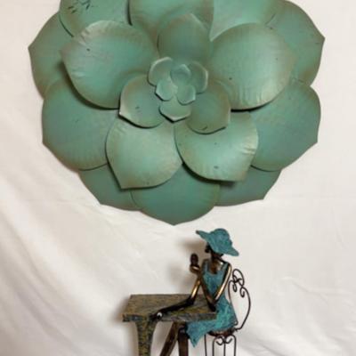 Flower Wall Art And Sculpture 