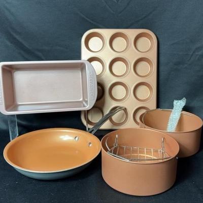 Farberware And Copper Kitchen Items 