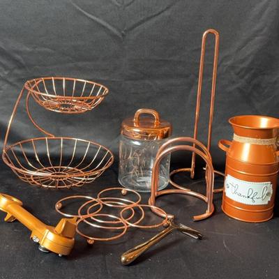 Copper Style Color Kitchen Goods