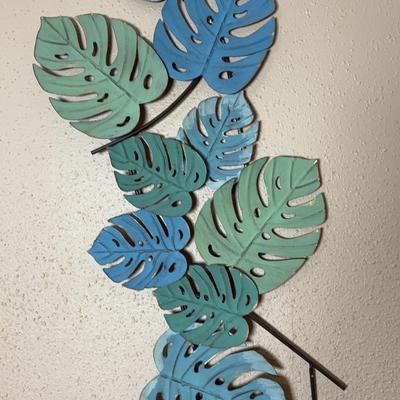 Metal Wall Art Of Leaves