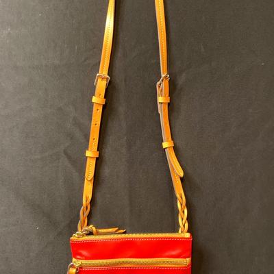 Dooney & Burke Red Crossbody