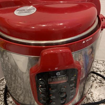 Pressure Cooker And Cookbook