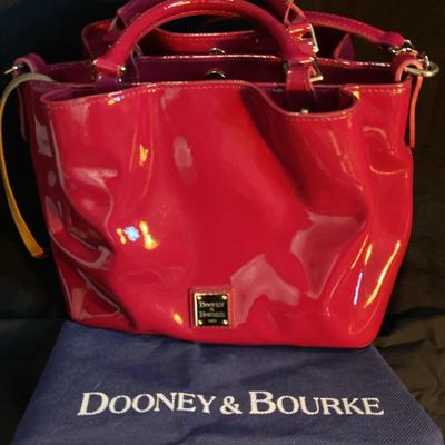 Magenta Patten D&B Purse 