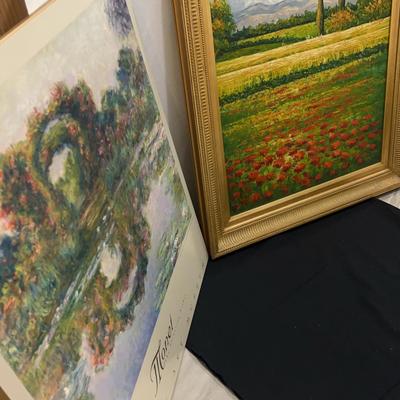Monet And Poppies 