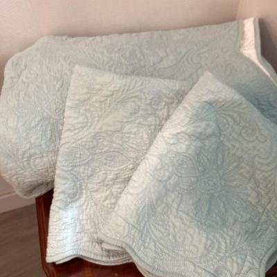 Queen Size Quilt, And Two Pillow Shams