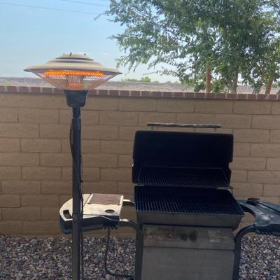 Backyard Grill And Space Heater