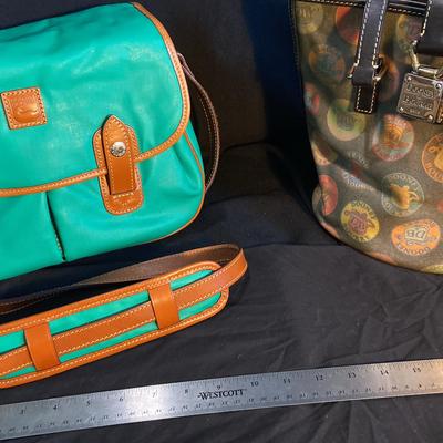 Green Stamped Dooney & Bourke 