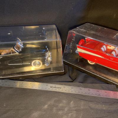 Cadillac And BelAir Model Cars