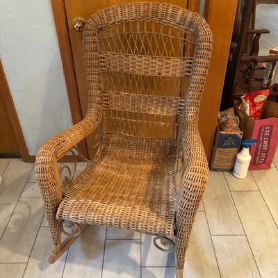 Wicker Rocker