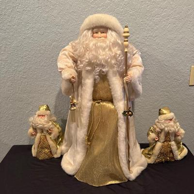 Trio Of Santas 