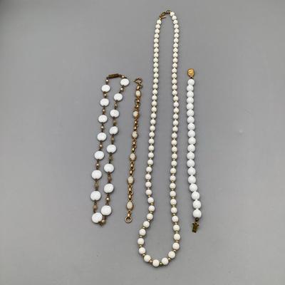 Two Necklaces And Two Bracelets