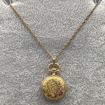 Arnex Small Quartz Pocket Watch On Chain