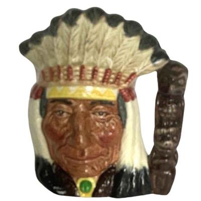 D6614 Royal Doulton North American Indian 