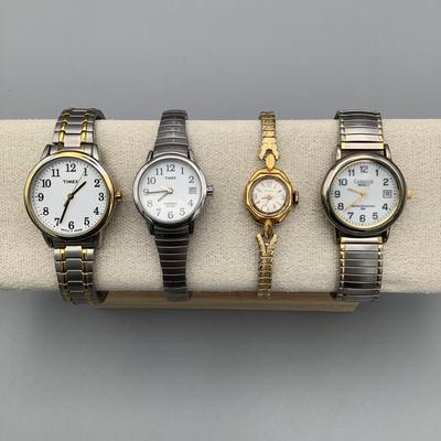 Four Timex Women’s Watches 