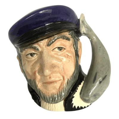 Royal Doulton Small Character Jug Captain Ahab D6506