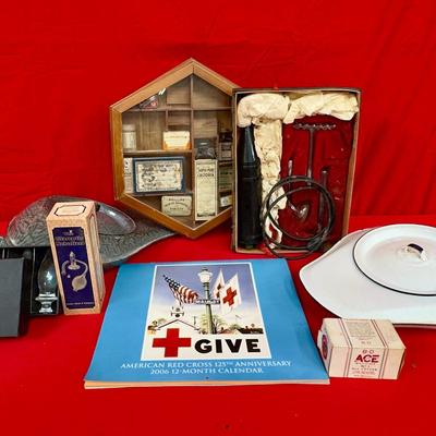 Antique Medicine Cabinet, Bed Pans, Laxatives + More! 