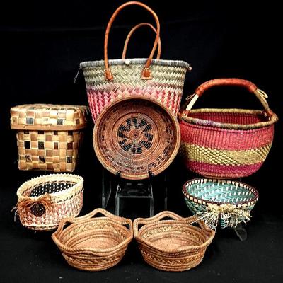 Handwoven Artisan Basket Collection