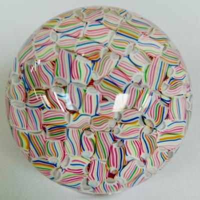 Baccarat France Scrambled Paperweight