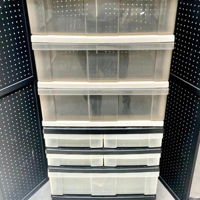 Craft Storage Containers On Wheels 
