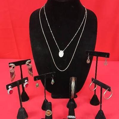 Sterling Rings & Gem Stone Earrings